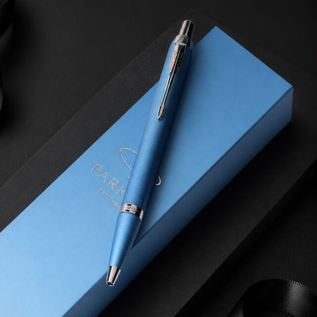 Химикалка Parker Royal IM Rituals Blue CT с омбре ефект