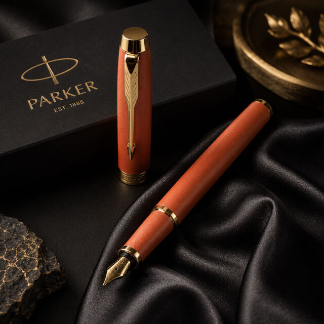 Писалка Parker IM Royal Rituals Grey CT с омбре ефект