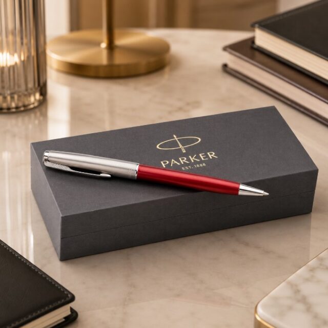 Химикалка Parker Sonnet Red Metal CT