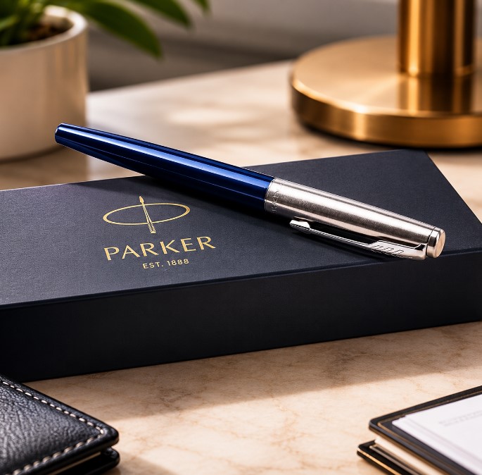 Писалка Parker Jotter Royal Blue тъмносин модел
