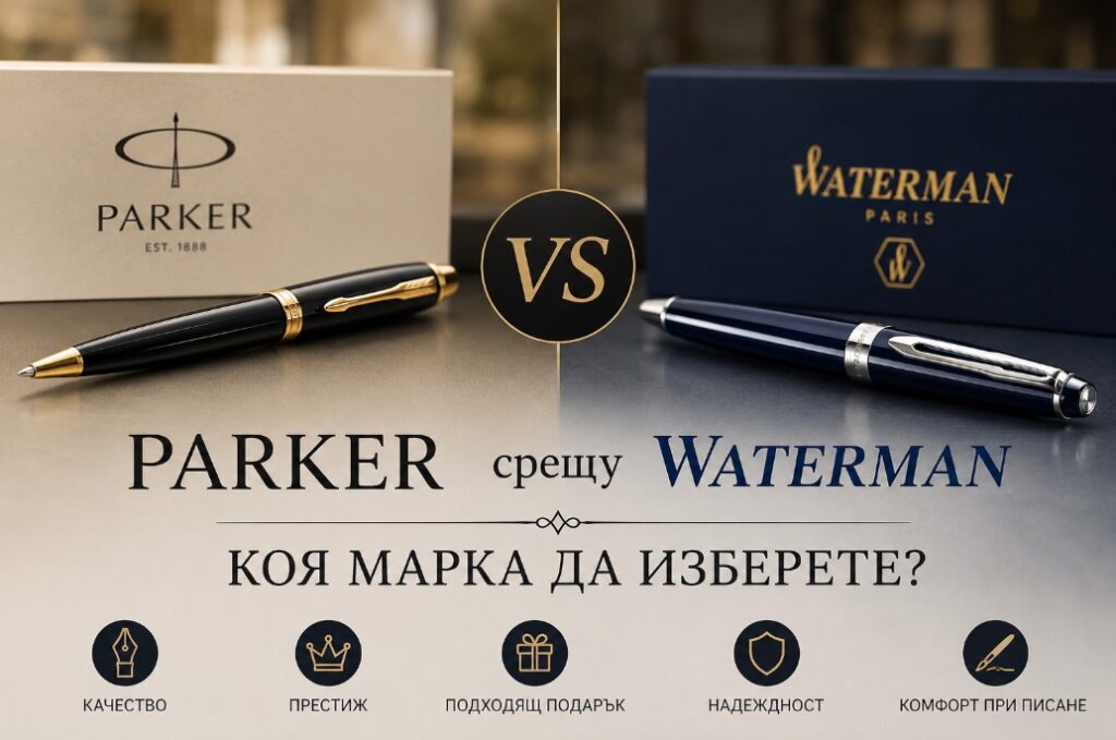 Parker срещу Waterman – коя марка да изберете?